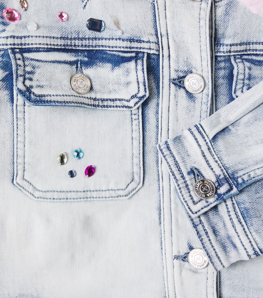 X Disney embellished denim jacket