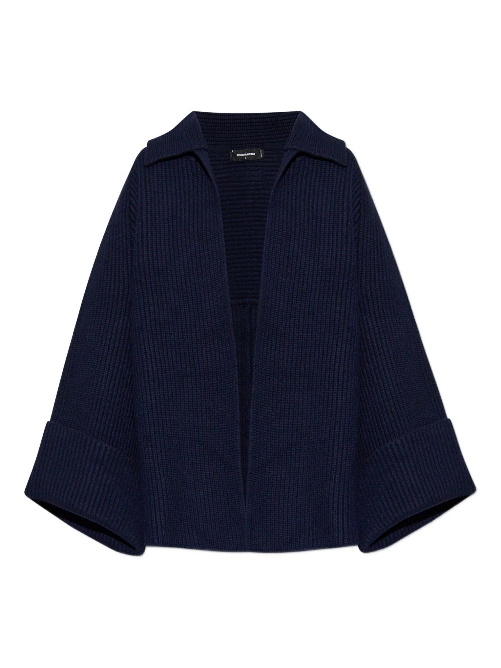 Cape cardigan - Blue