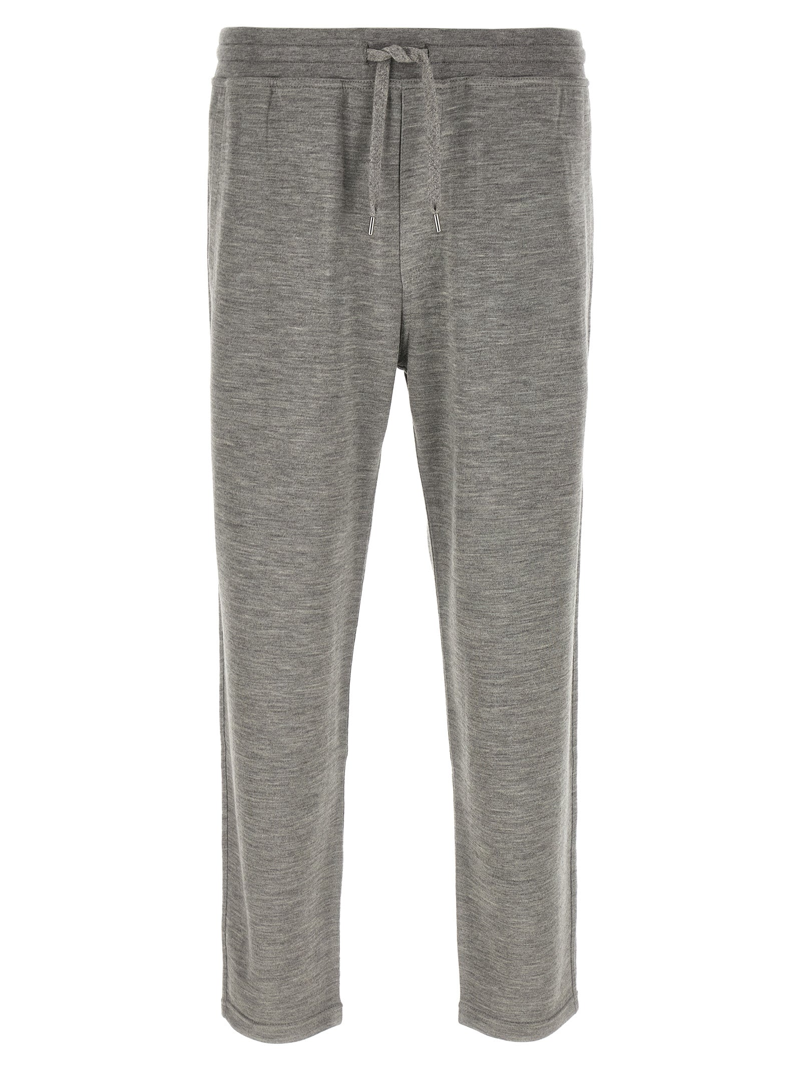 Cashmere and Silk Blend Joggers — Gray