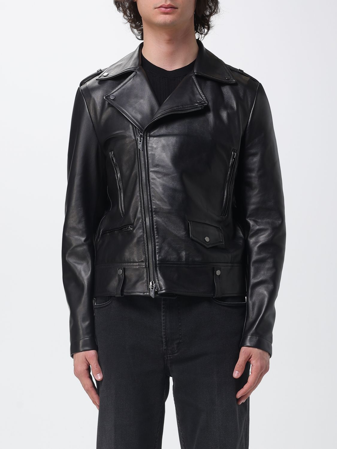 Jacket Men color Black