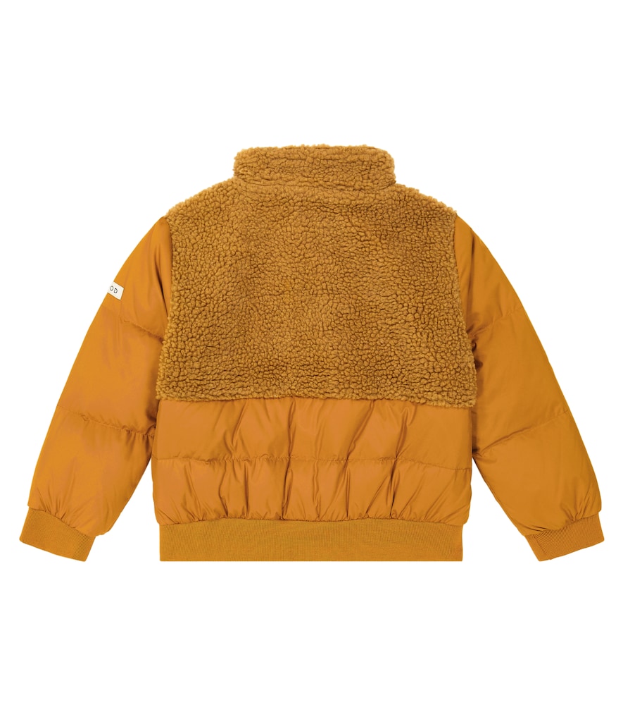 Liewood Marlin fleece-trimmed down jacket
