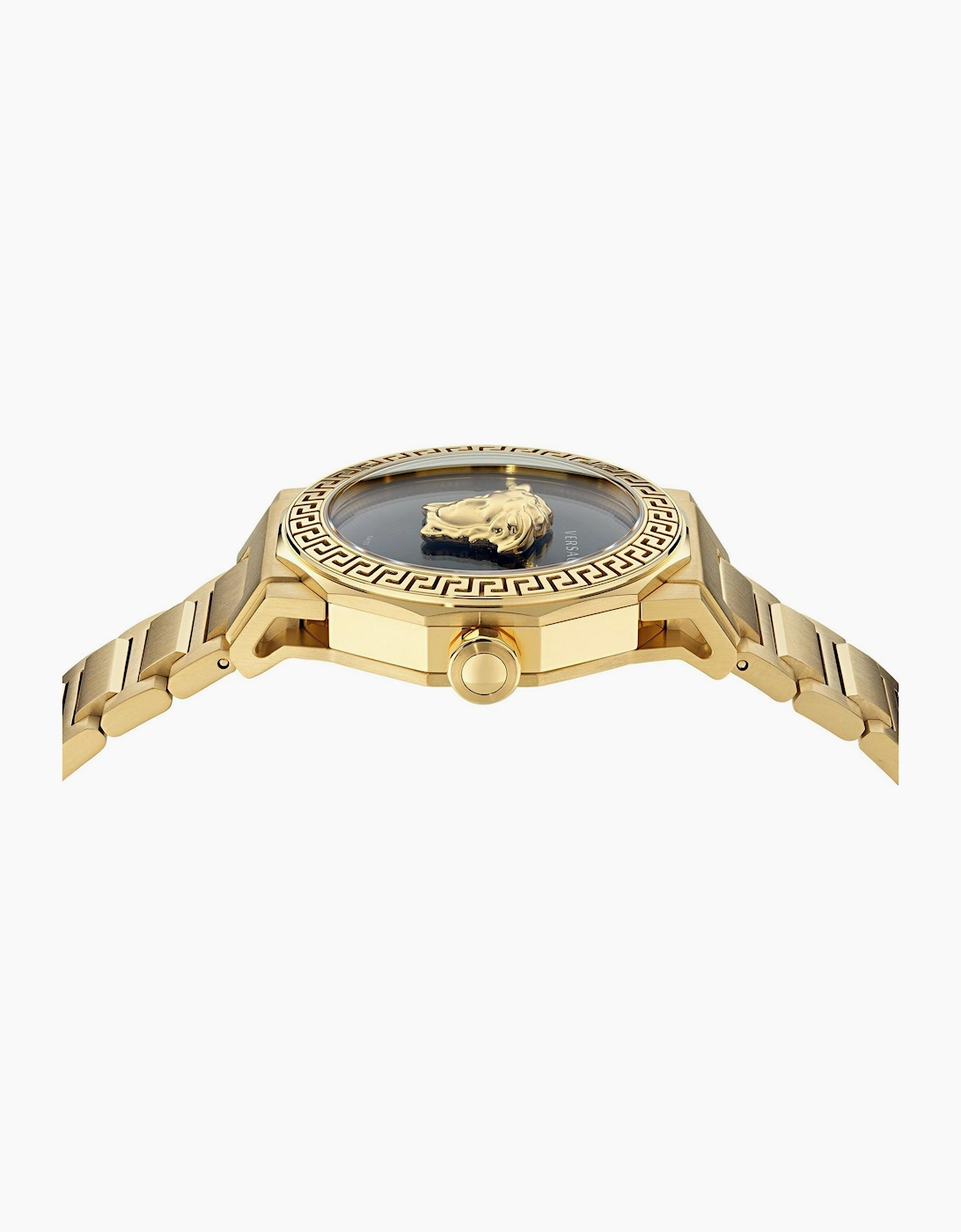 Versace Men's Medusa Deco Quartz Analogue Watch - Gold - : ONE