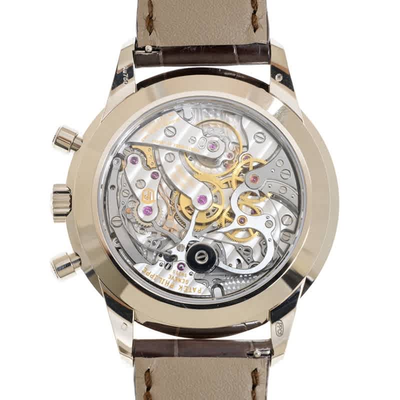 Complications Rose-Gilt Opaline Dial Chronograph Hand Wind Mens Watch 5172G-010