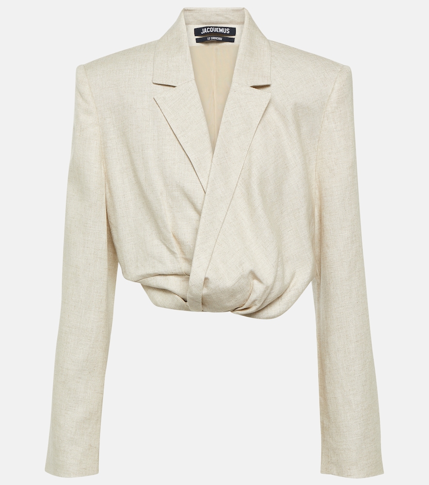 La Veste Bahia Courte cropped blazer
