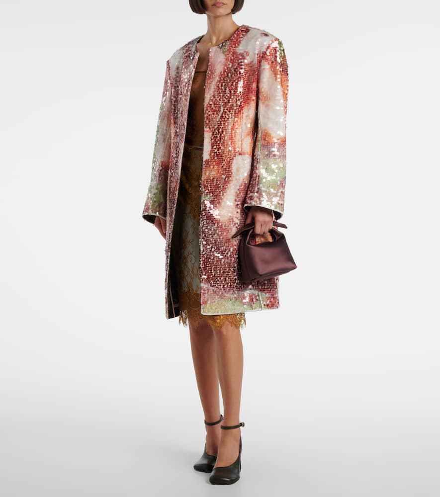 Sequined coat