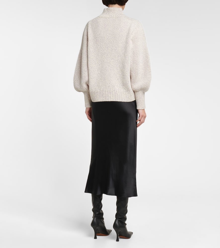 Luxury Volumes cashmere and wool sweater