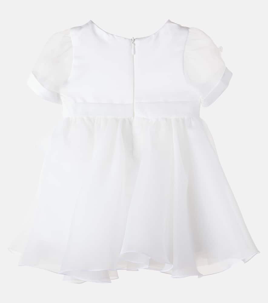 Baby lace-trimmed dress
