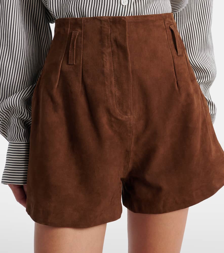 Lise suede shorts
