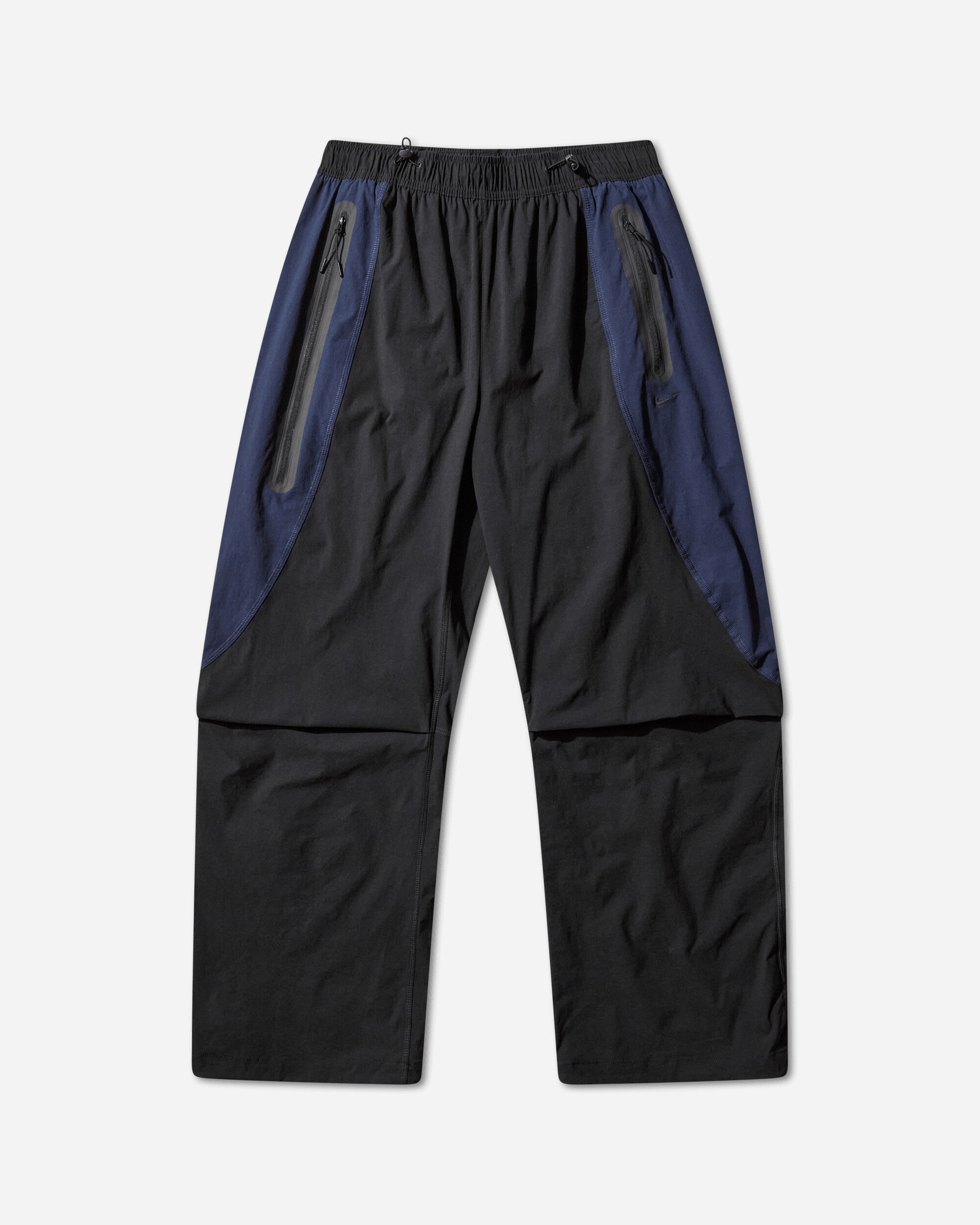 Pants Nike Tech Men's Dri-FIT Woven Color-Block Oversized Pants Black/ Obsidian/ Black