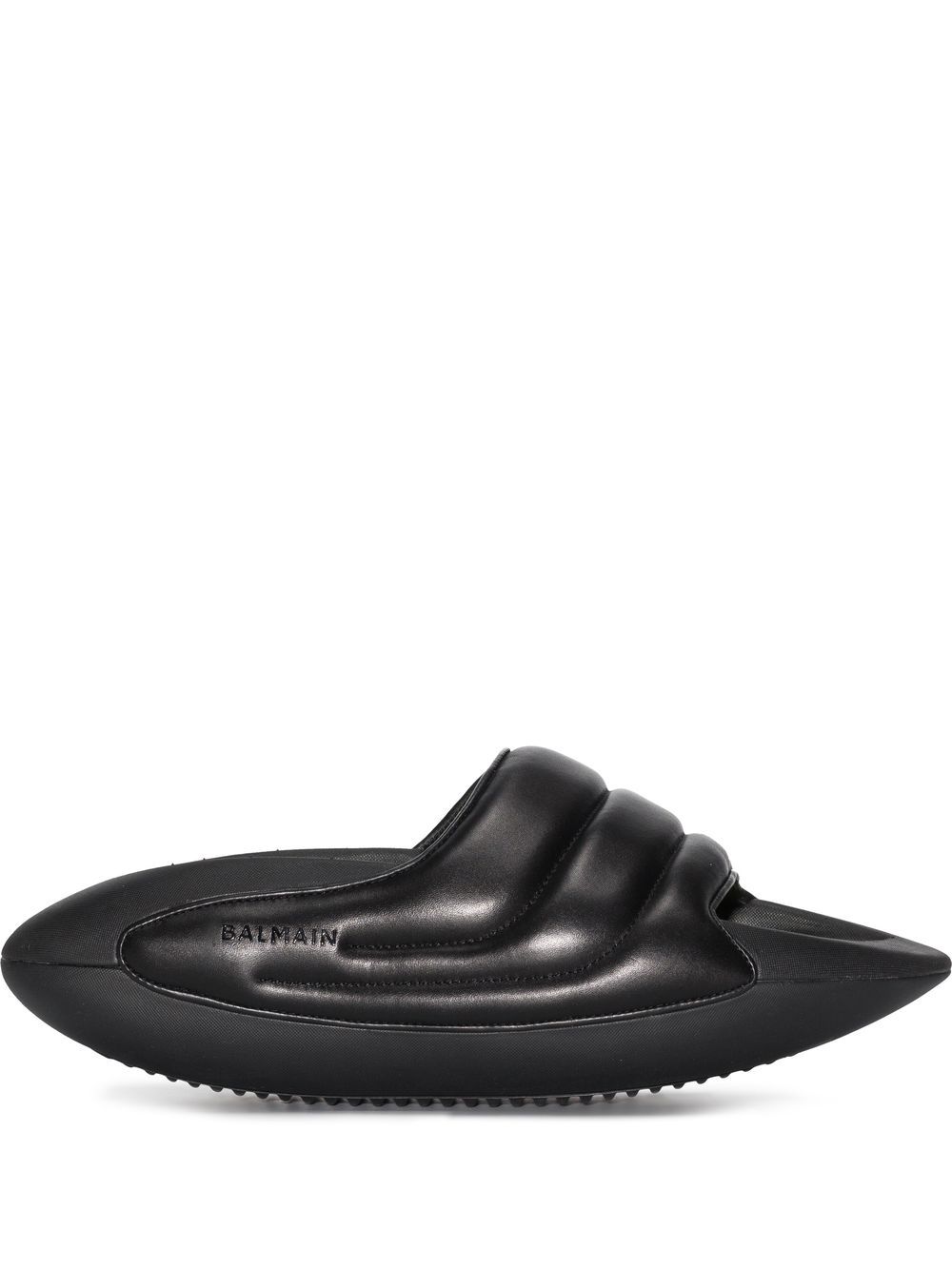 B-It-Puffy quilted slides - Black