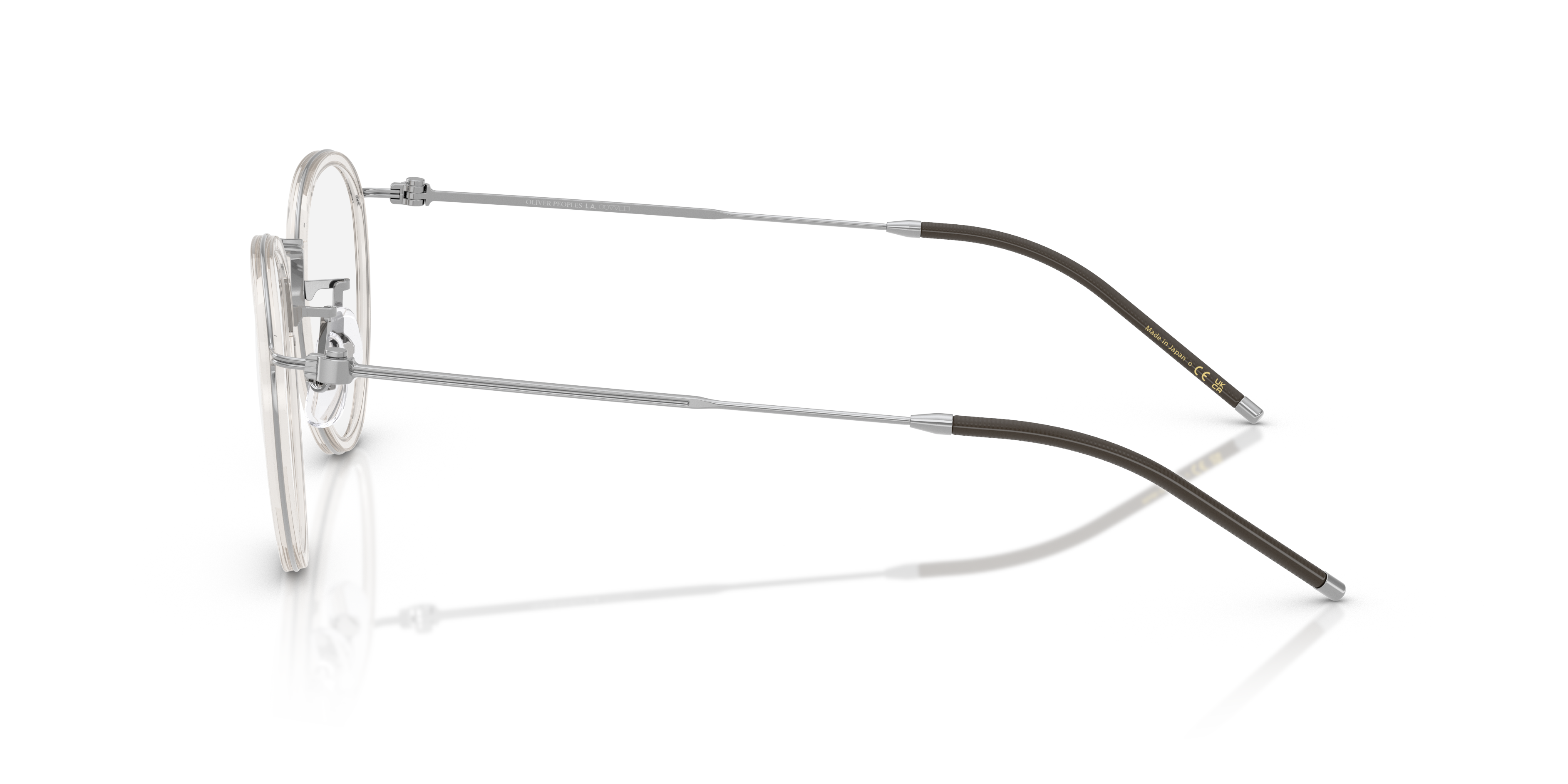 Oliver Peoples Unisex Oliver Peoples OV1360T TK-11 5036 Optische Fassungen Titan Silber Transparent Pantos Norma