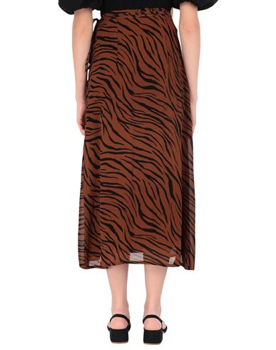 Janine Skirt Woman Long skirt Brown