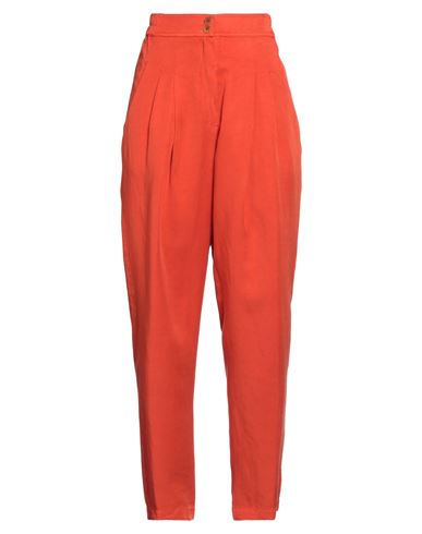 Woman Pants Orange