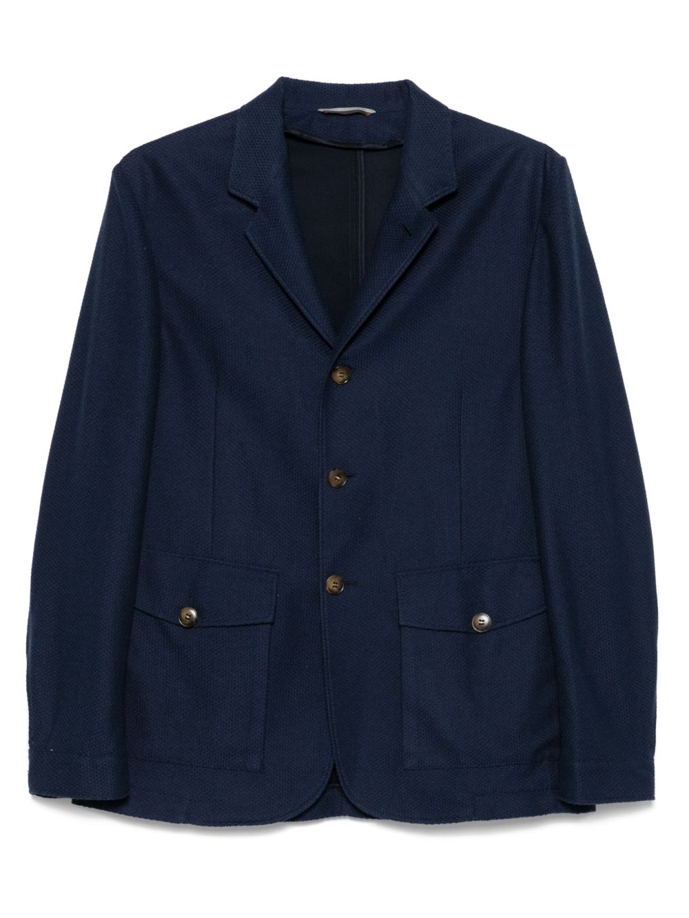 Canali single-breasted blazer - Blue