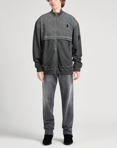 * Man Sweatshirt Grey Size M Cotton, Elastane