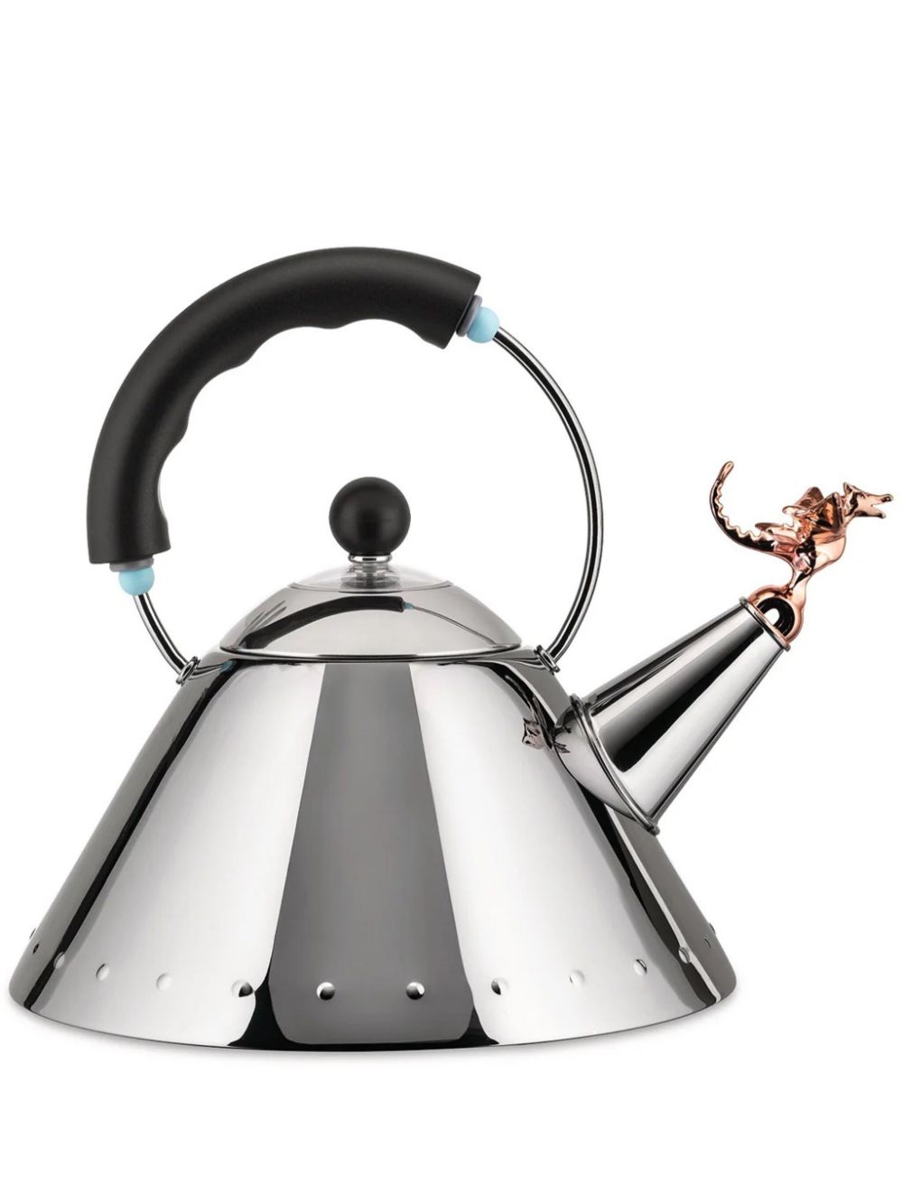 Tea Rex stainless-steel kettle - Silver