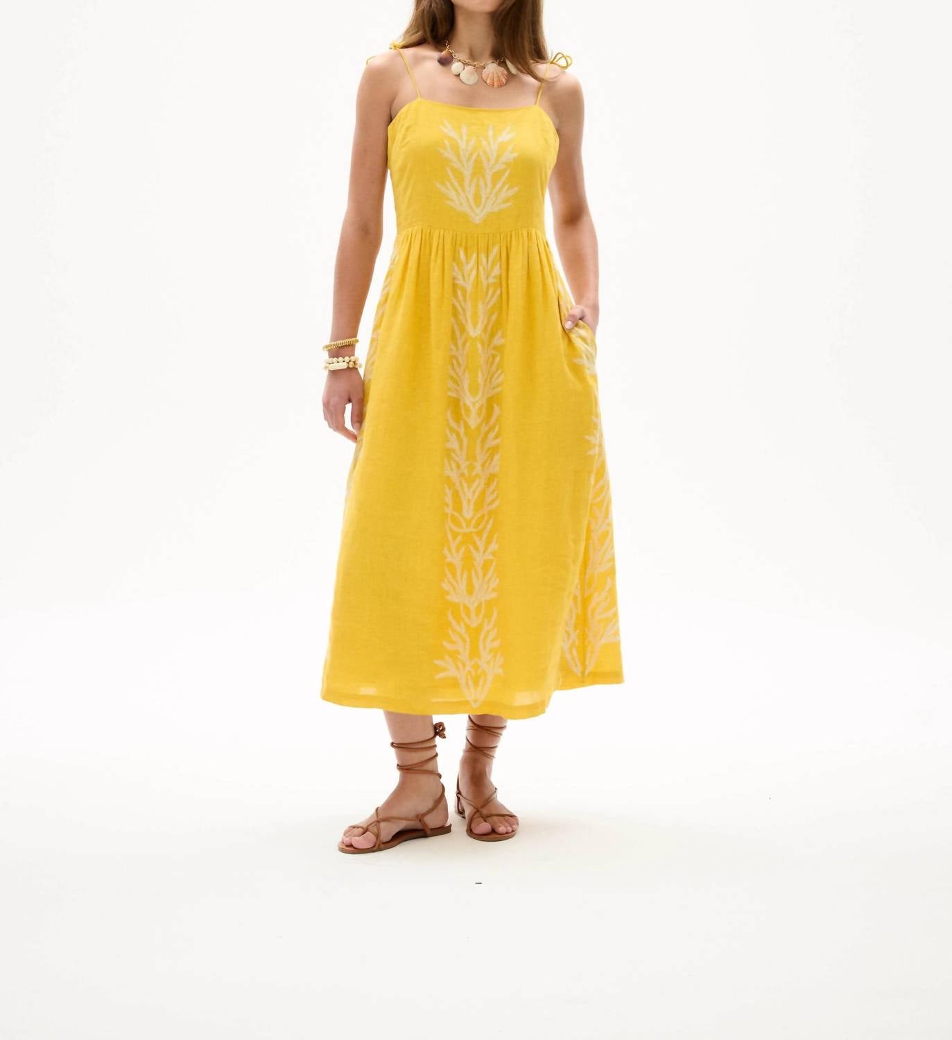 Alegra Dress In Yellow