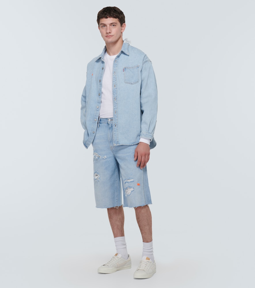 Denim overshirt