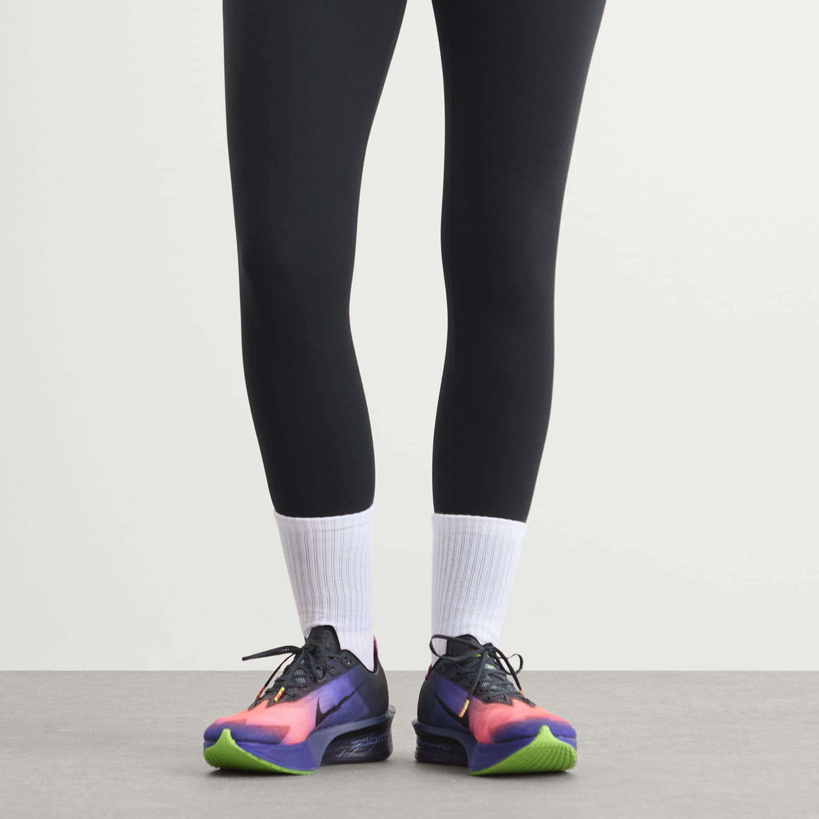 Women's Zoomx Vaporfly Next% 4 Glam Sneaker Obsidian/Black/Multi