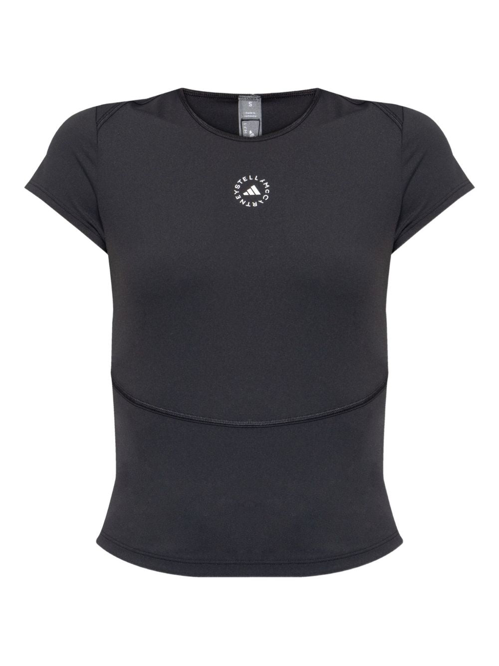 Logo-Embroidered T-shirt — Black