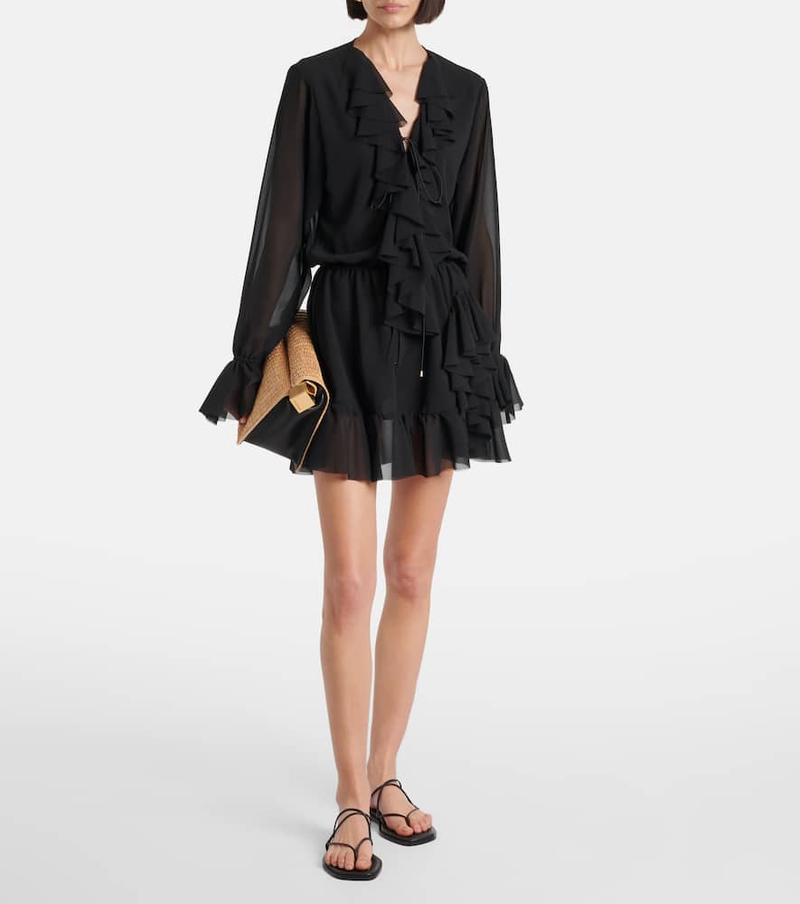 Bellen ruffled minidress