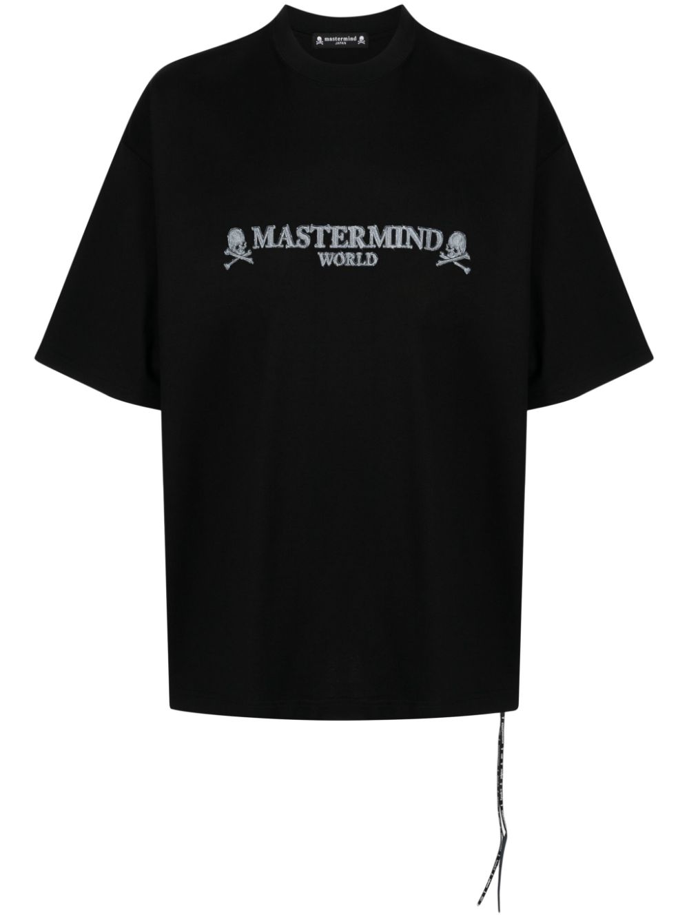Skull short-sleeve cotton T-shirt - Black