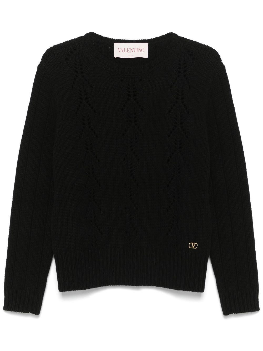 VLogo Signature sweater - Black