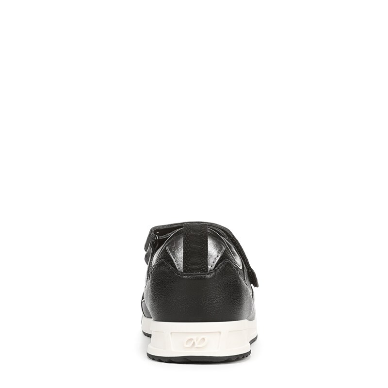 Women's Greta Ballet Sneakers (Black Mesh Faux Leather)