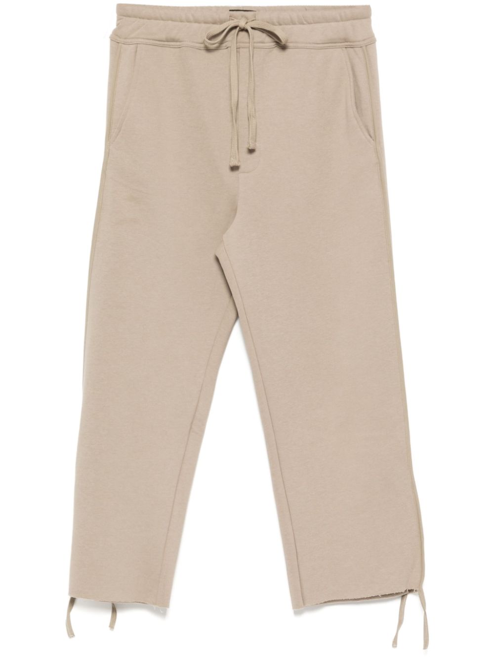 Drop-crotch sweat trousers - Neutrals