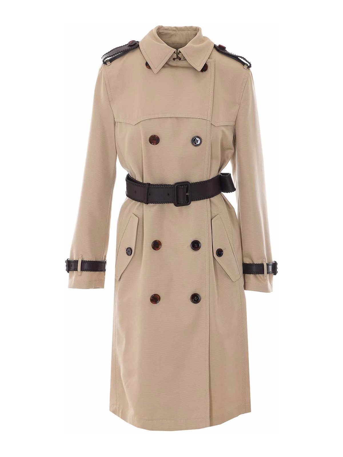 Beige Foxfield Trench