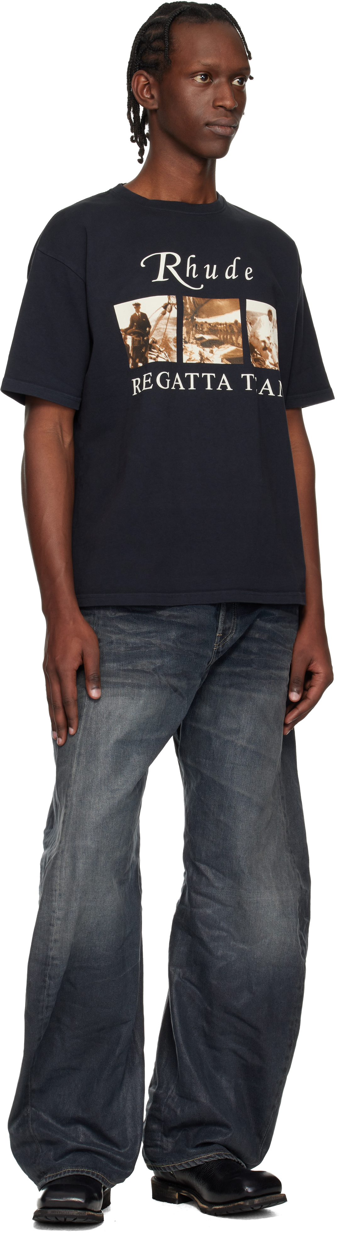 Black USVI Regatta Tour T-shirt