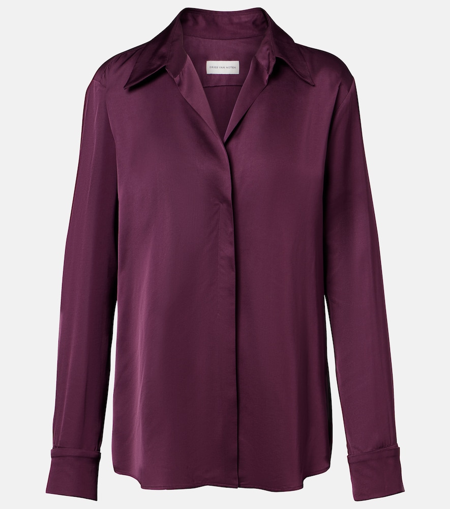 Celindra satin shirt