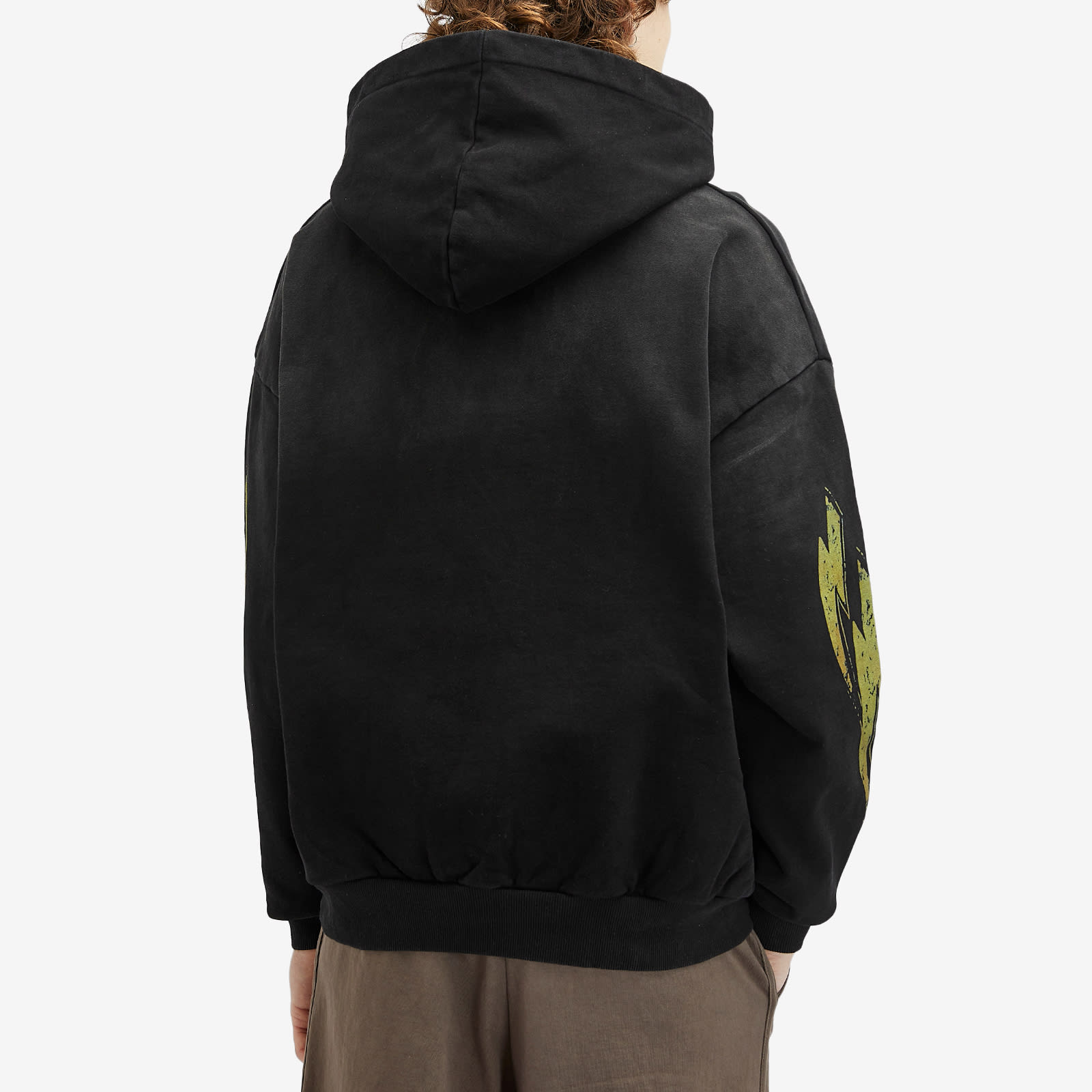 Men's Origins Hoodie in Washed Black