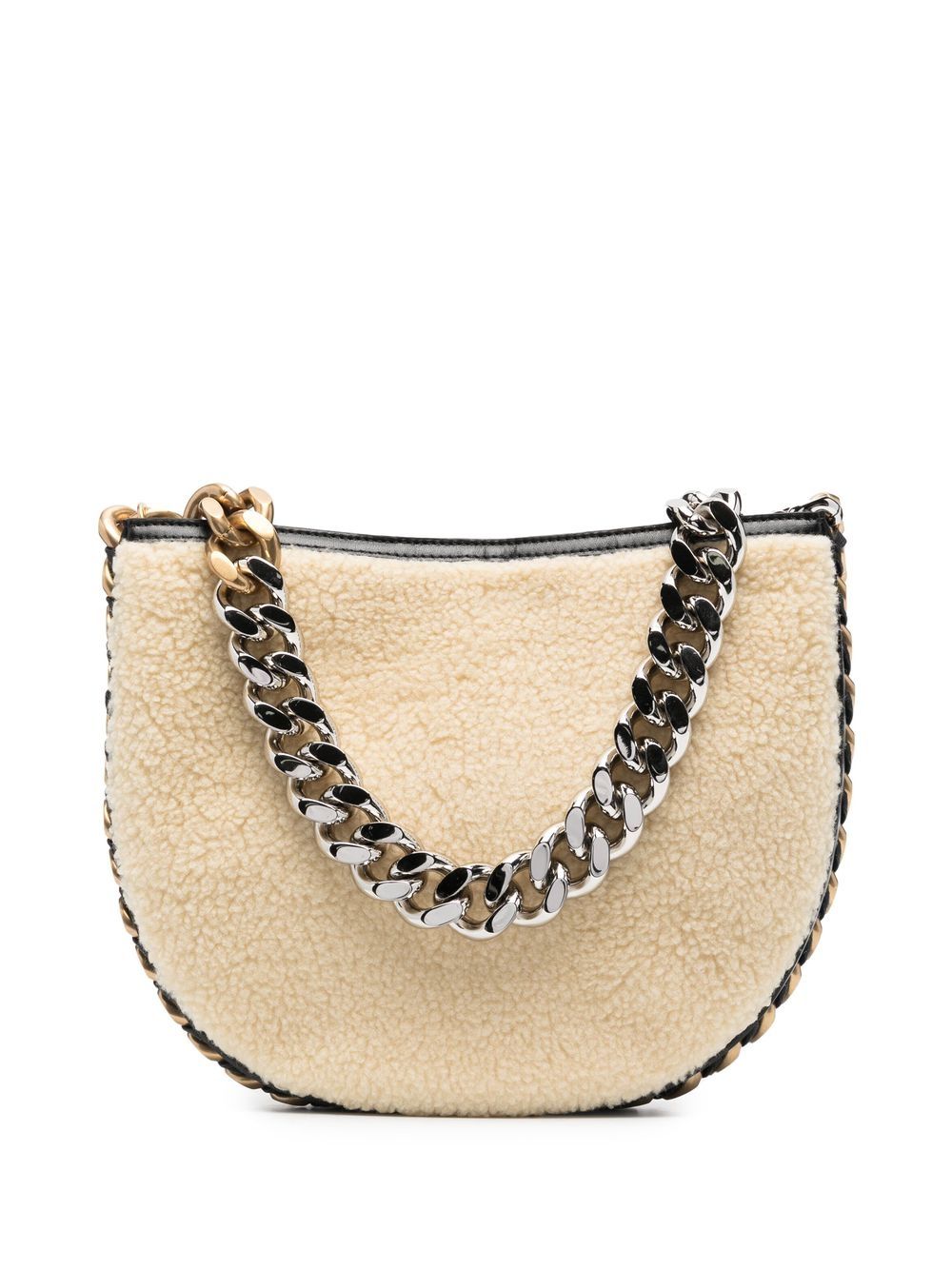 Small Frayme FFF shoulder bag - Neutrals