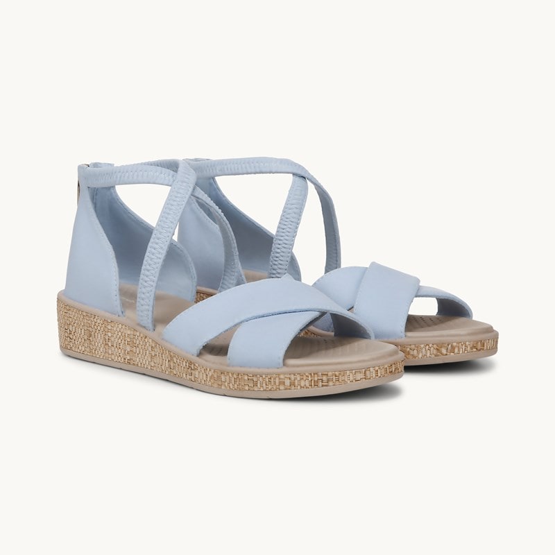 For Shoes Bali Sand Wedge Sandal Skyway Jersey Fabric