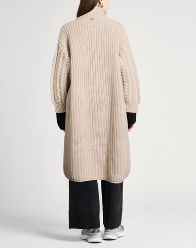 Woman Coat Light grey Size 10 Wool