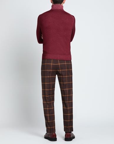 Man Pants Brown Size 32 Cotton, Elastane