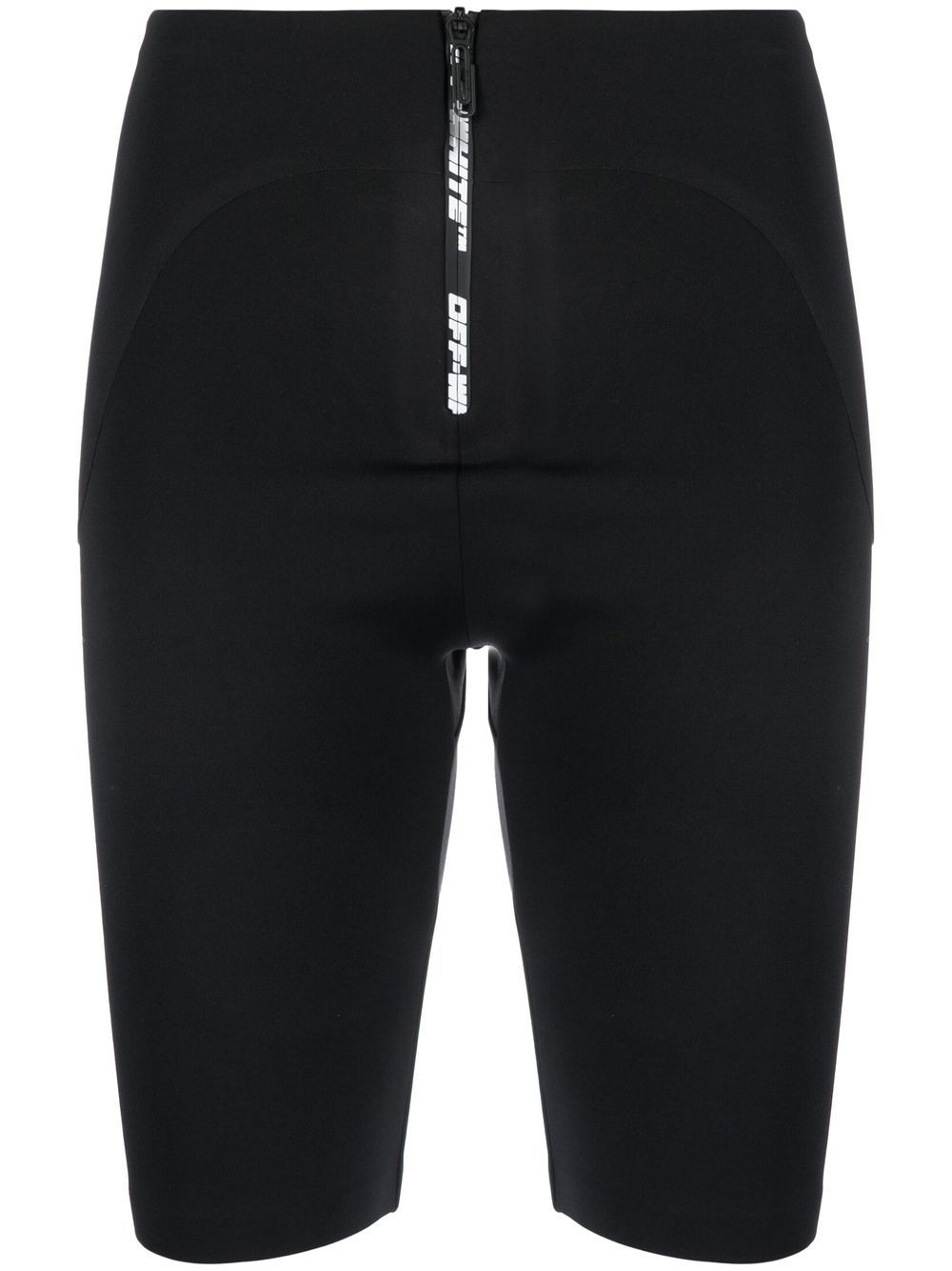 Logo-print shorts - Black