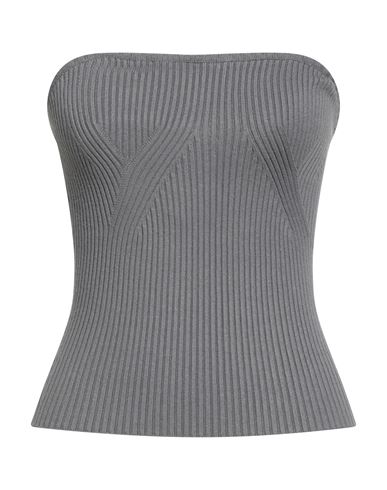 Woman Top Grey Size ONESIZE Viscose, Polyester