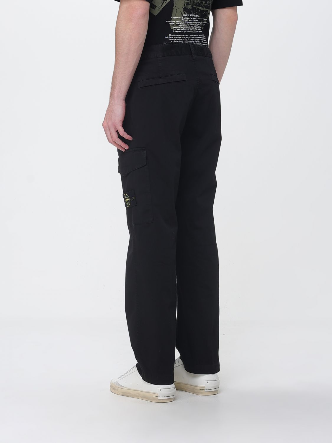 Pants Men color Black