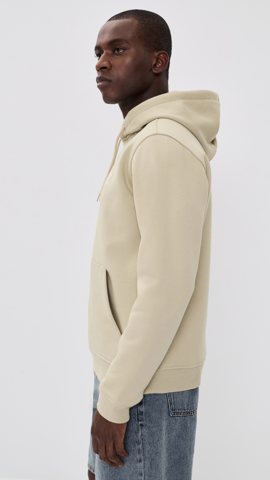 Trefoil Essentials Hoodie Stone Khaki