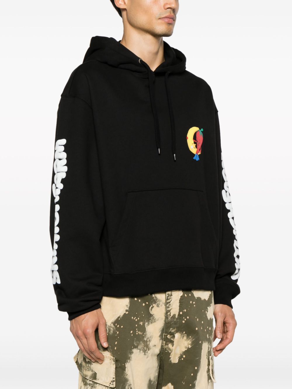 Sky High Farm Workwear Logo Baumwoll Hoodie