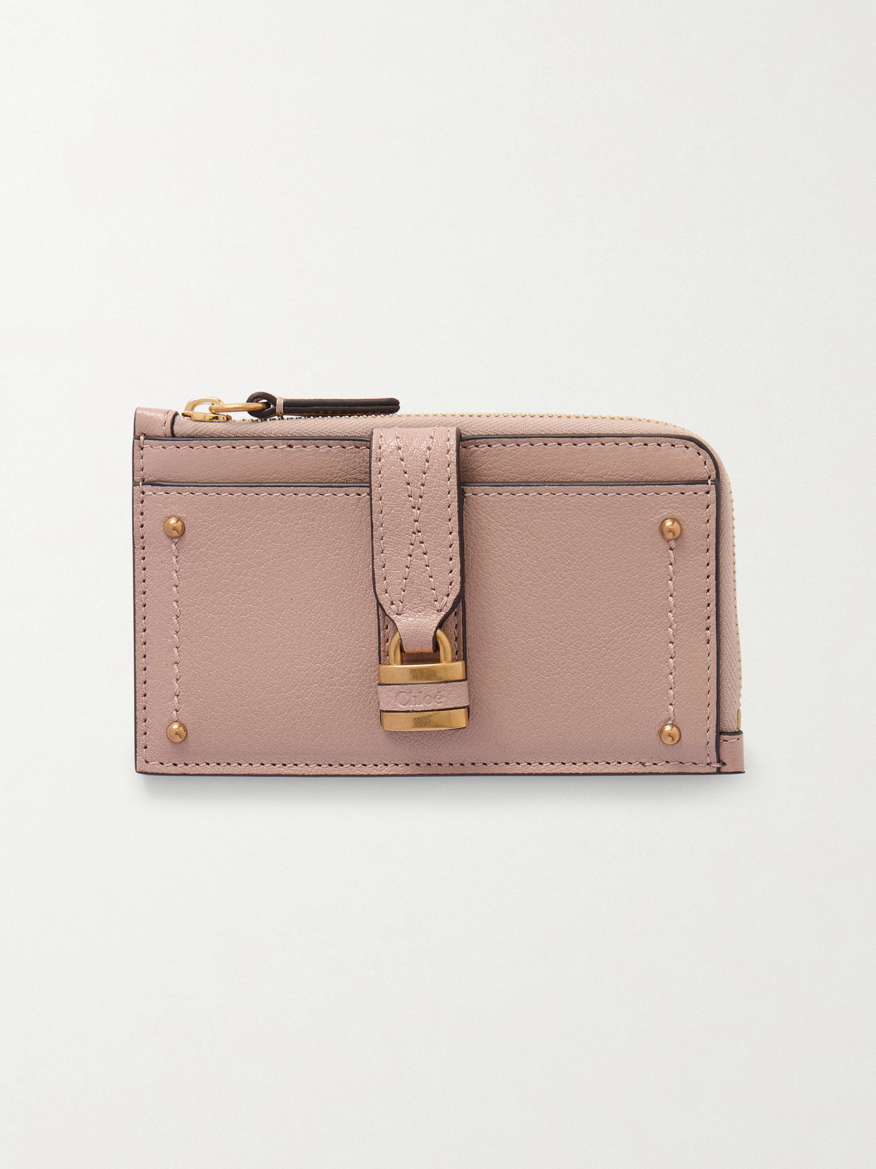 Paddington Embellished Textured-leather Cardholder