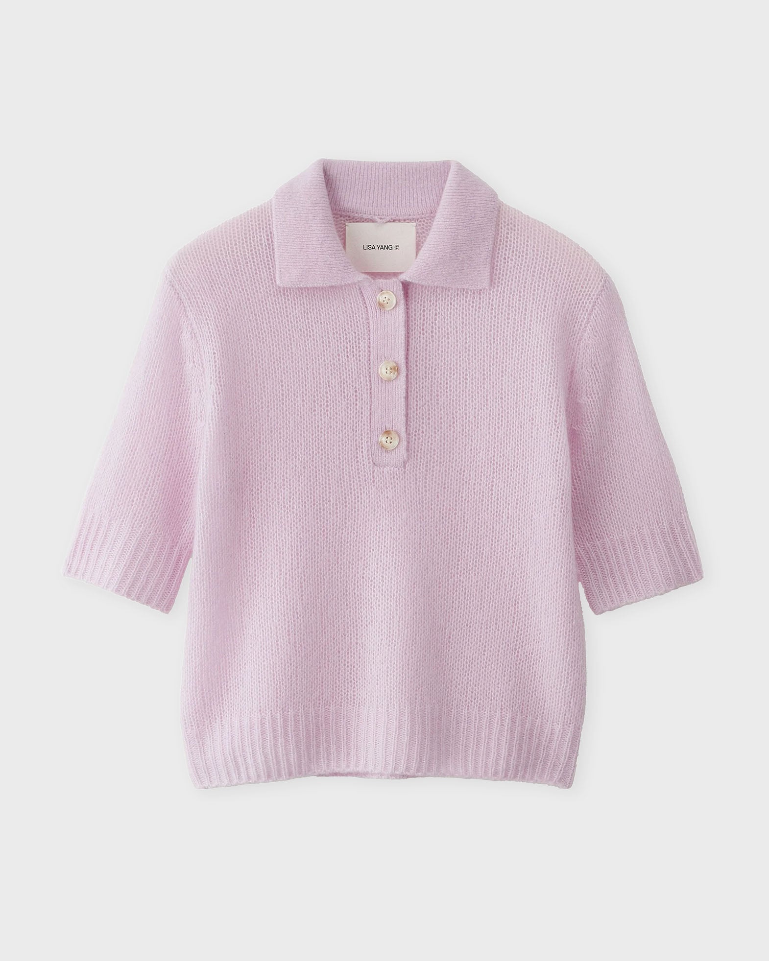 Lisa Yang Sweater Masy Cashmere Pink