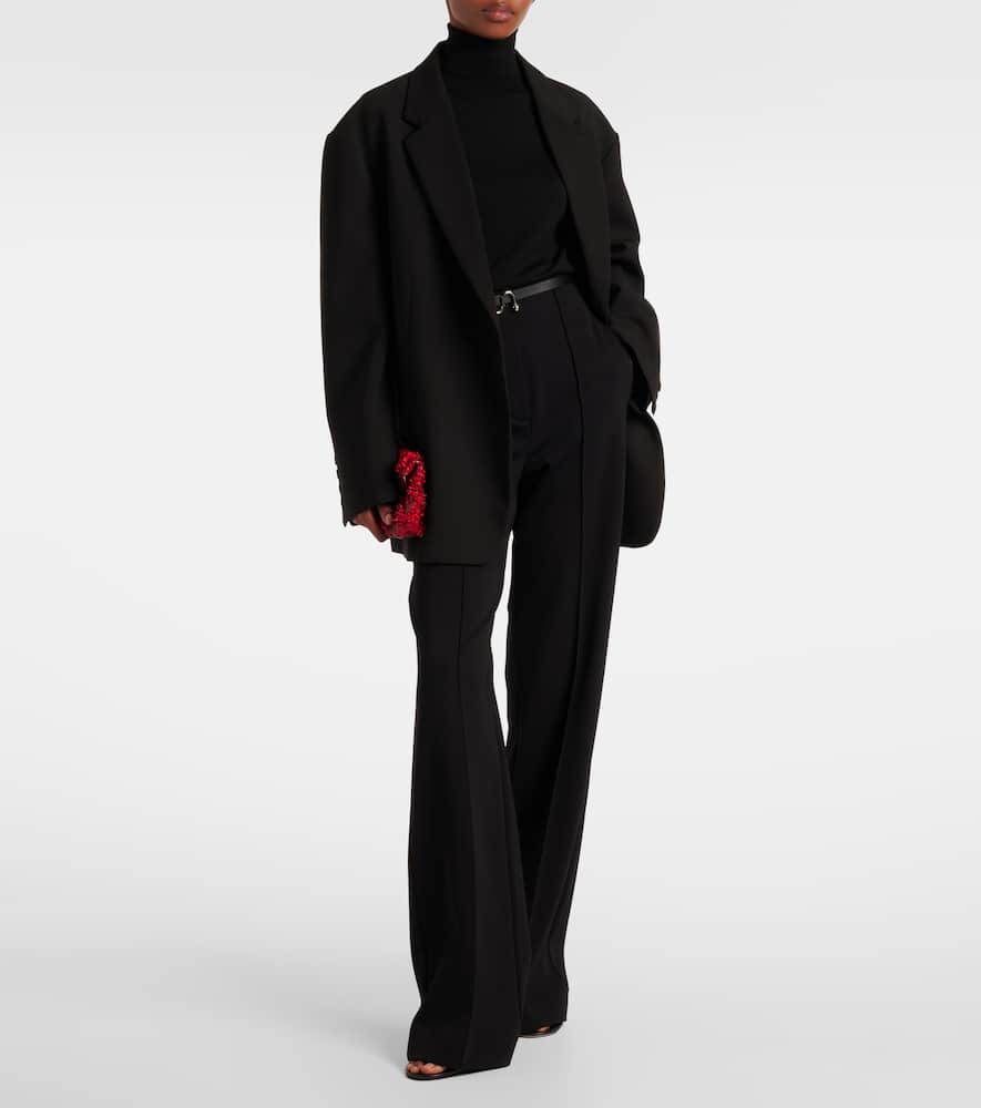 Texas high-rise flared pants
