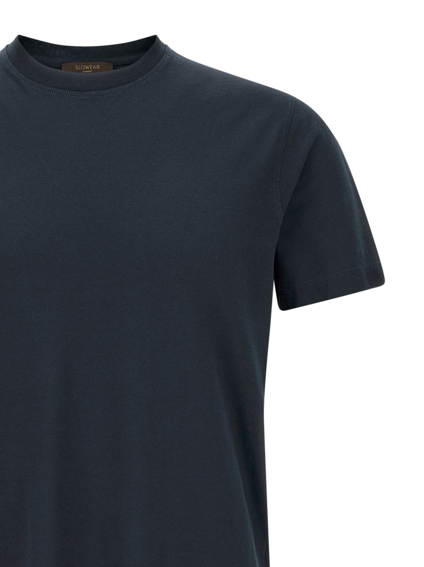 Zanone - ice cotton crew neck short sleeve t shirt