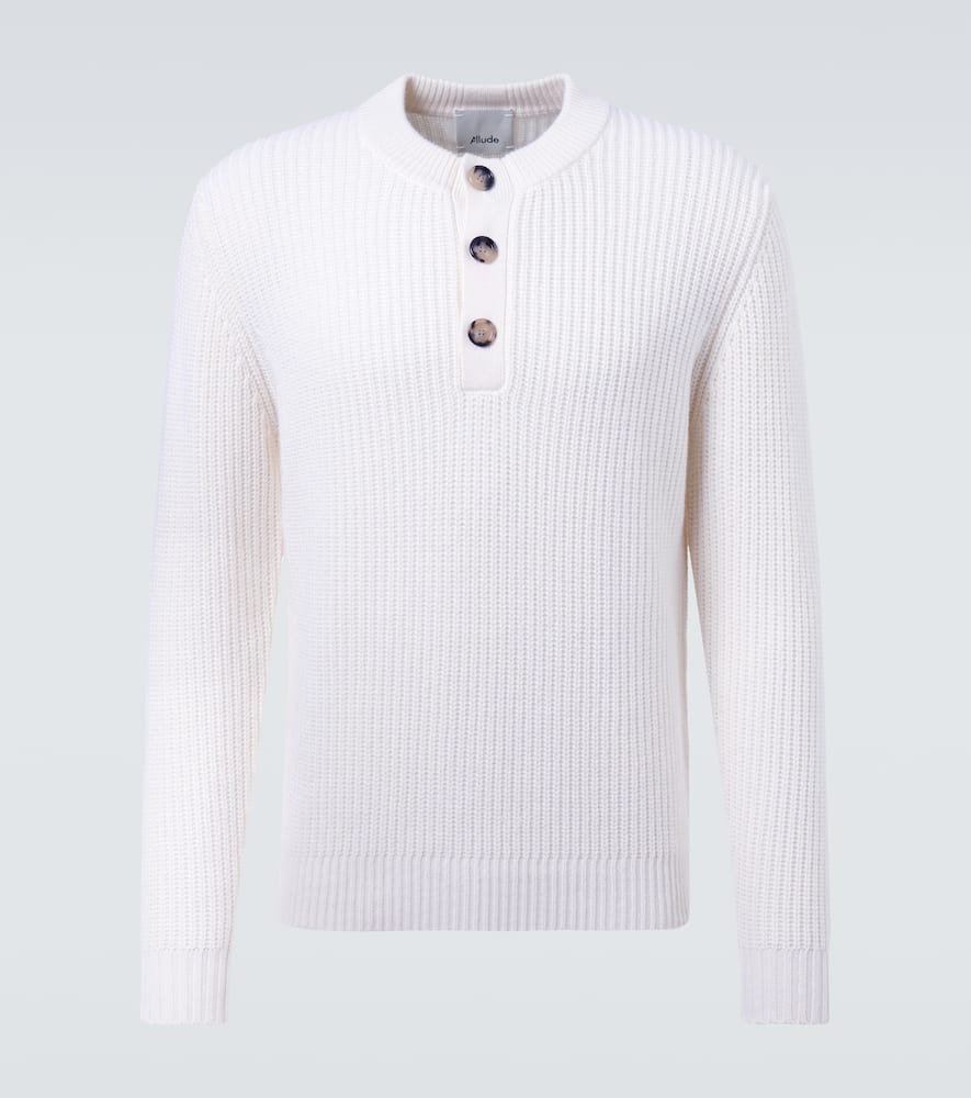 Wool and cashmere sweater