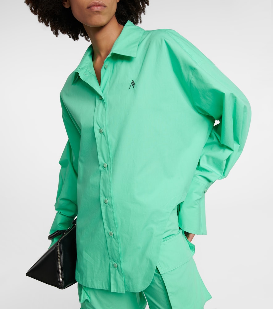 Diana cotton canvas shirt