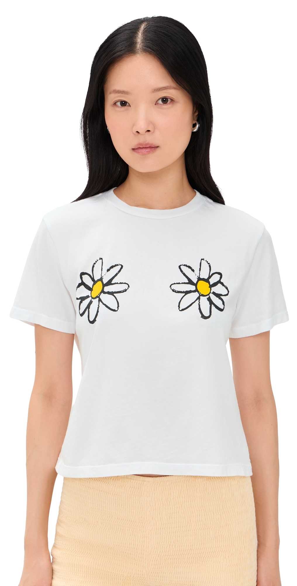 Fresh As A Daisy Tee White