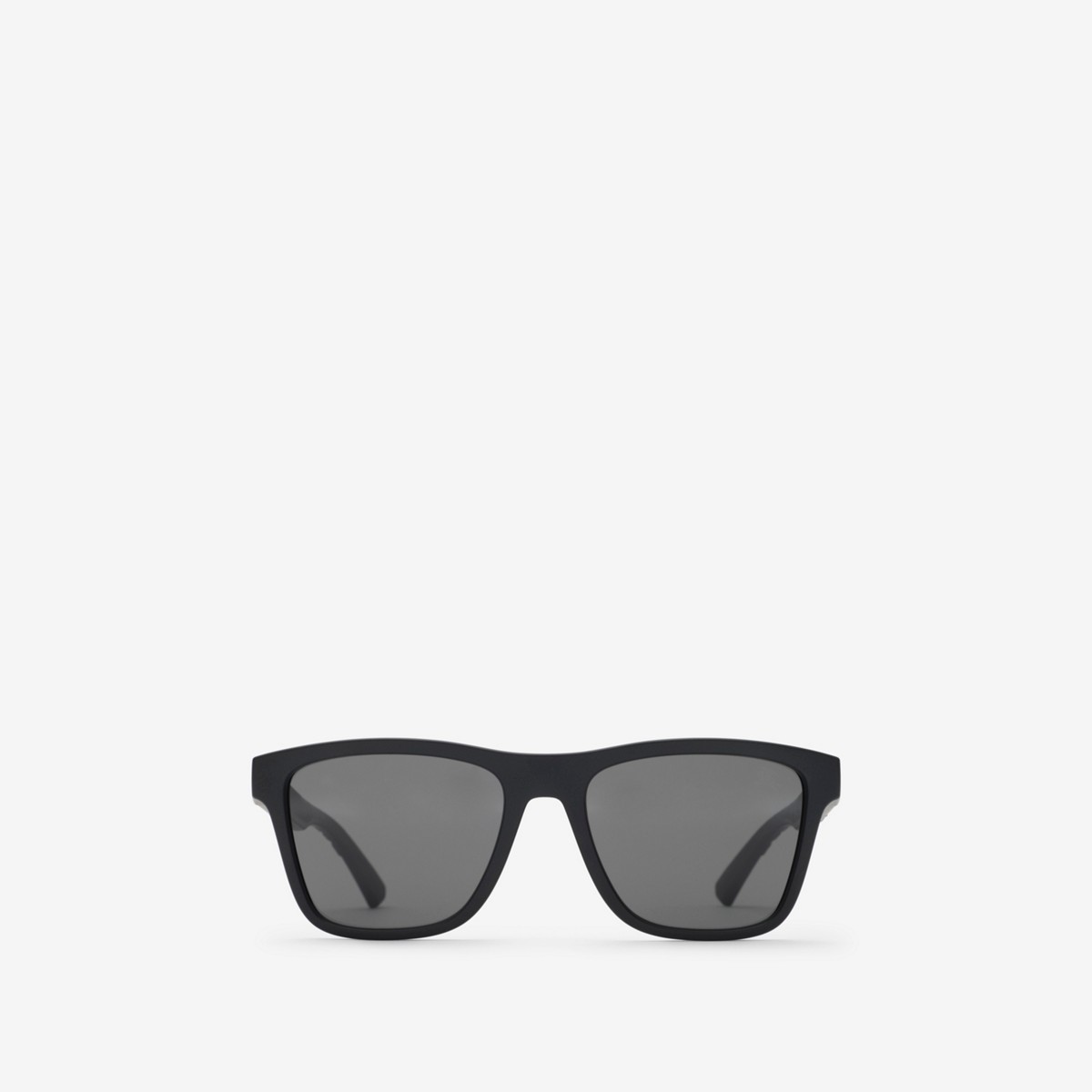 Textured Check Square Sunglasses